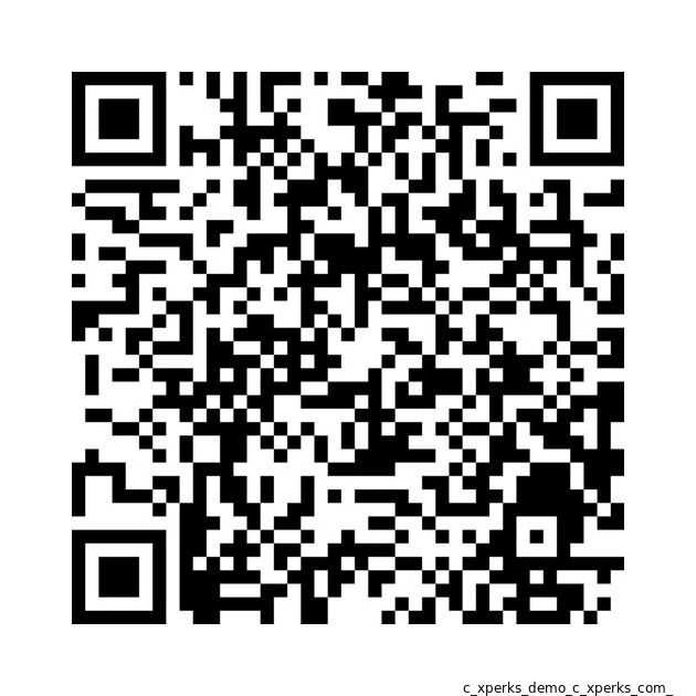 QR code to open the CXperks demo experience